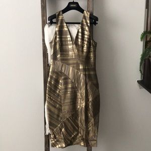 Gold Versace Dress